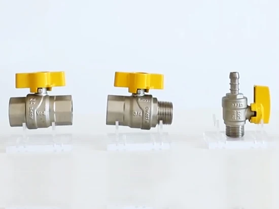 1/2 - 4 Inch 12 Brass Ball Valves for Oil & Gas for European